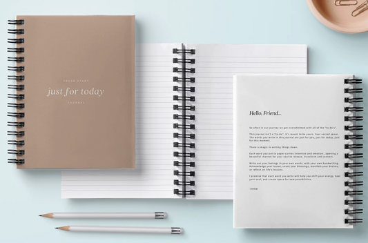 Just For Today Journal